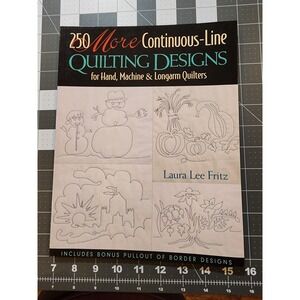 250 More Continuous-Line Quilting Designs Book‎